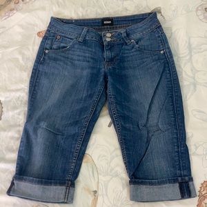 Hudson cropped jeans